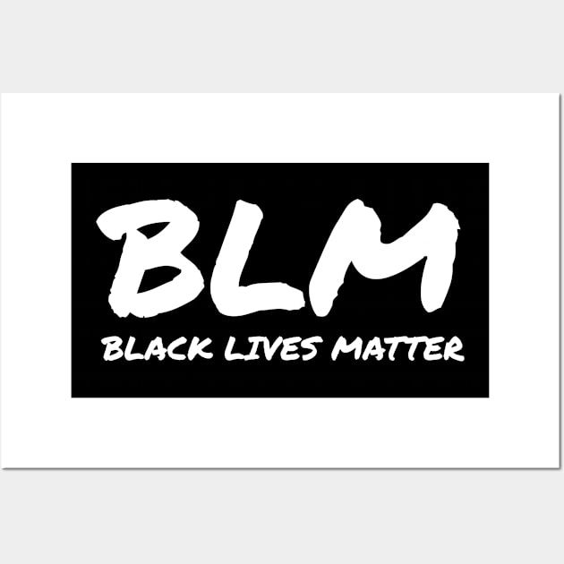 BLM Wall Art by white.ink